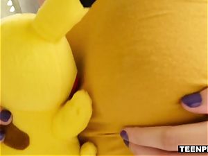 Pokemon lady creampied by Pikachu